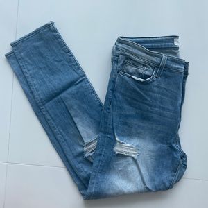Flying Monkey Distressed Skinny Jeans